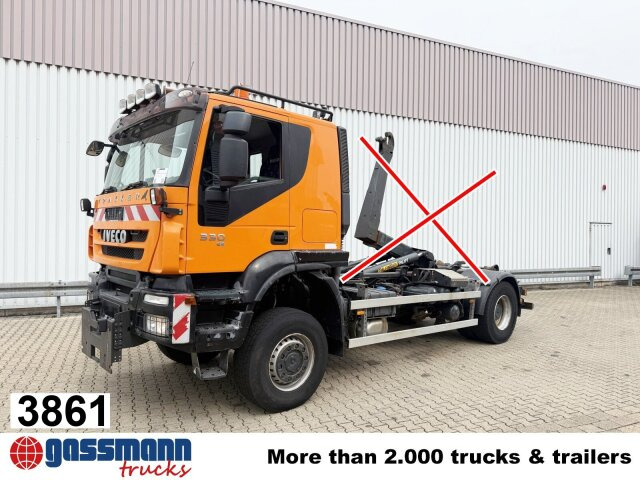 Iveco Trakker AT190T33W/P 4x4, Winterdienstausstattung - شاحنة برافعة خطافية: صورة 1 Iveco Trakker AT190T33W/P 4x4, Winterdienstausstattung - شاحنة برافعة خطافية: صورة 1