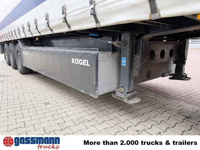 Kögel SN 24-1, Liftachse, Edscha - نصف مقطورة مسطحة: صورة 2 Kögel SN 24-1, Liftachse, Edscha - نصف مقطورة مسطحة: صورة 2