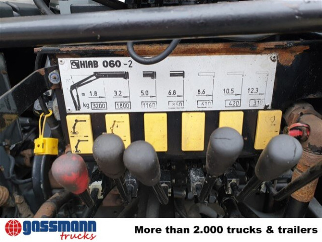 MAN 14.152 F 4x2 BB mit Kran Hiab 060-2 - شاحنة برافعة خطافية, شاحنة كرين: صورة 5 MAN 14.152 F 4x2 BB mit Kran Hiab 060-2 - شاحنة برافعة خطافية, شاحنة كرين: صورة 5