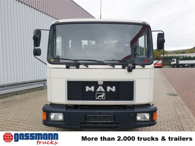 MAN 14.152 F 4x2 BB mit Kran Hiab 060-2 - شاحنة برافعة خطافية, شاحنة كرين: صورة 3 MAN 14.152 F 4x2 BB mit Kran Hiab 060-2 - شاحنة برافعة خطافية, شاحنة كرين: صورة 3