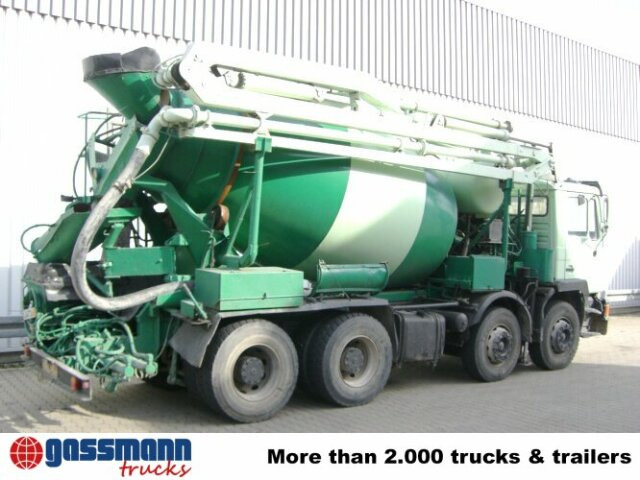 MAN 33.292 8x4 Mischer Stetter 7m³ mit Pumpe - خلاطة مع مضخة: صورة 5 MAN 33.292 8x4 Mischer Stetter 7m³ mit Pumpe - خلاطة مع مضخة: صورة 5