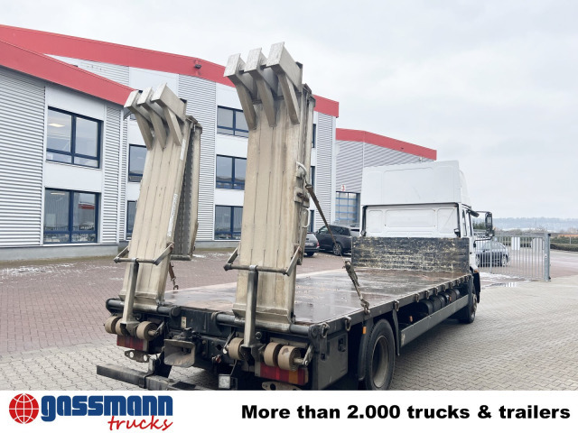 شاحنات مسطحة MAN LE 14.280 4x2 L, Maschinentransporter, 2x AHK: صورة 10