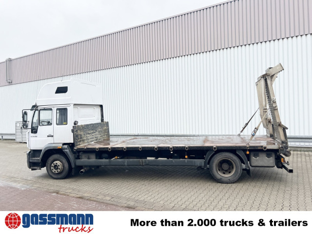 شاحنات مسطحة MAN LE 14.280 4x2 L, Maschinentransporter, 2x AHK: صورة 12