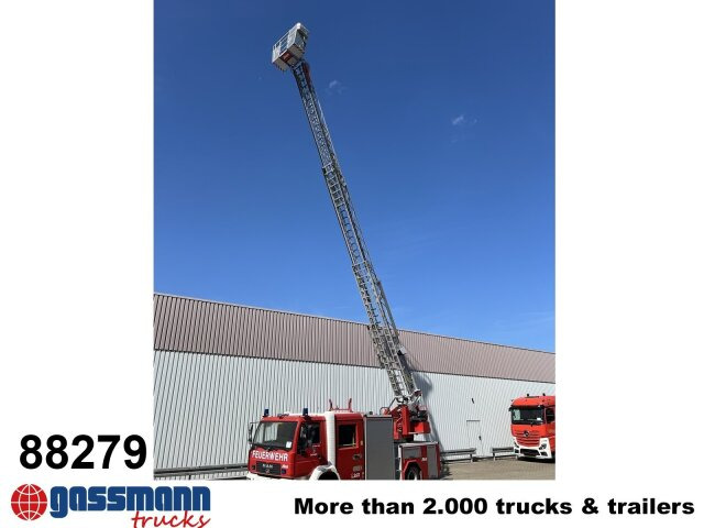 MAN LE 15.255 4x2 LLC Doka, Metz DLA-K 12/9 - شاحنة حريق: صورة 1 MAN LE 15.255 4x2 LLC Doka, Metz DLA-K 12/9 - شاحنة حريق: صورة 1