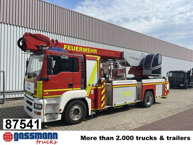 MAN TGA 18.350 4x2 Teleskopmast TM 32 Marte - شاحنة حريق: صورة 1 MAN TGA 18.350 4x2 Teleskopmast TM 32 Marte - شاحنة حريق: صورة 1