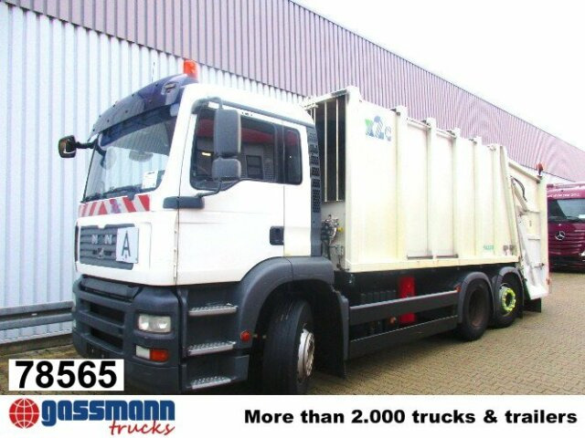 MAN TGA 26.310 BL 6x2, Haller M21-x2c, 21m³ - شاحنة قمامة: صورة 1 MAN TGA 26.310 BL 6x2, Haller M21-x2c, 21m³ - شاحنة قمامة: صورة 1