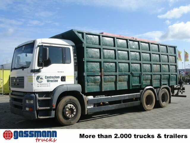 MAN TGA 26.413 BB 6x4 Kran Heckkran Jonsered 1020 - شاحنة قطع الأشجار, شاحنة كرين: صورة 5 MAN TGA 26.413 BB 6x4 Kran Heckkran Jonsered 1020 - شاحنة قطع الأشجار, شاحنة كرين: صورة 5