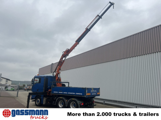 رأس تريلا MAN TGA 26.480 6x4 BL, Intarder, SZM/Pritsche, Kran: صورة 10