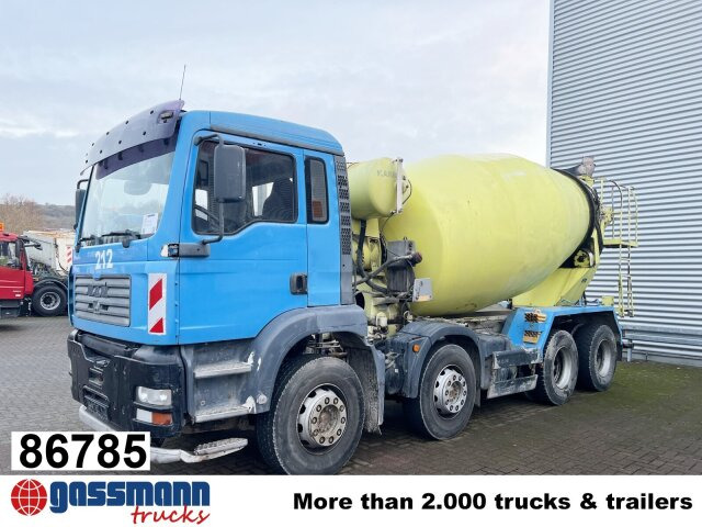 MAN TGA 35.410 8x4 BB, Betonmischer Karrena 10m³ - شاحنة خلاطة خرسانة: صورة 1 MAN TGA 35.410 8x4 BB, Betonmischer Karrena 10m³ - شاحنة خلاطة خرسانة: صورة 1