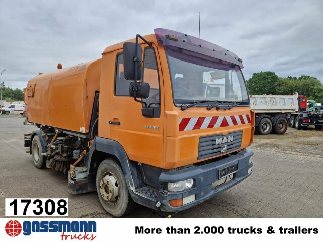MAN TGL 12.180 , Bucher Kehrmaschine CF 50 - سياره كنس شوارع: صورة 1 MAN TGL 12.180 , Bucher Kehrmaschine CF 50 - سياره كنس شوارع: صورة 1