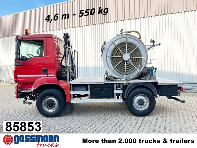 MAN TGM 13.250/340 4X4 BL, Kran Hiab 026 T-3, - شاحنة كرين: صورة 1 MAN TGM 13.250/340 4X4 BL, Kran Hiab 026 T-3, - شاحنة كرين: صورة 1
