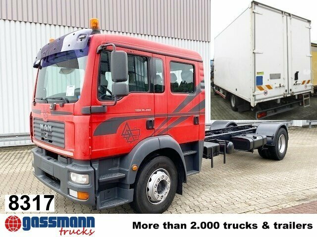 MAN TGM 18.280 4x2 BL Doka - شاحنة صندوقية: صورة 1 MAN TGM 18.280 4x2 BL Doka - شاحنة صندوقية: صورة 1
