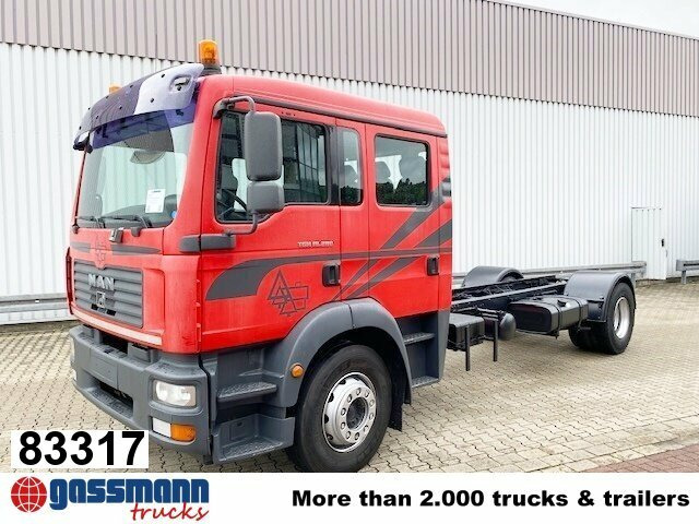 MAN TGM 18.280 4x2 BL Doka - شاحنة برافعة خطافية: صورة 1 MAN TGM 18.280 4x2 BL Doka - شاحنة برافعة خطافية: صورة 1