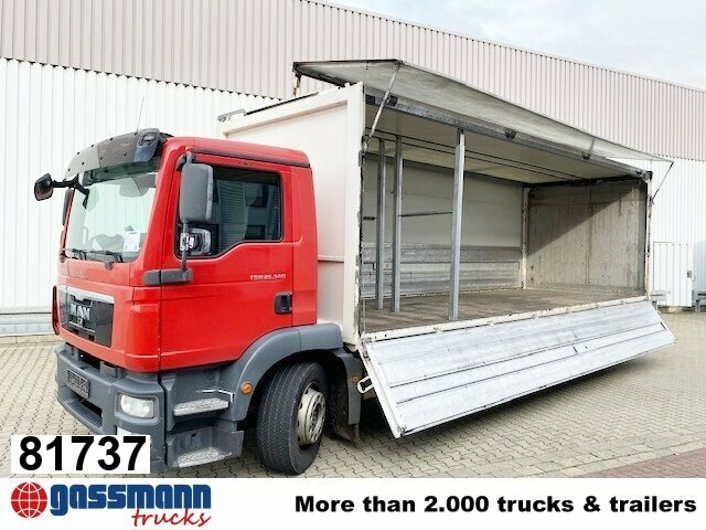 MAN TGM 26.340 6x2-4 LL Getränkewagen, - شاحنة صندوقية: صورة 1 MAN TGM 26.340 6x2-4 LL Getränkewagen, - شاحنة صندوقية: صورة 1