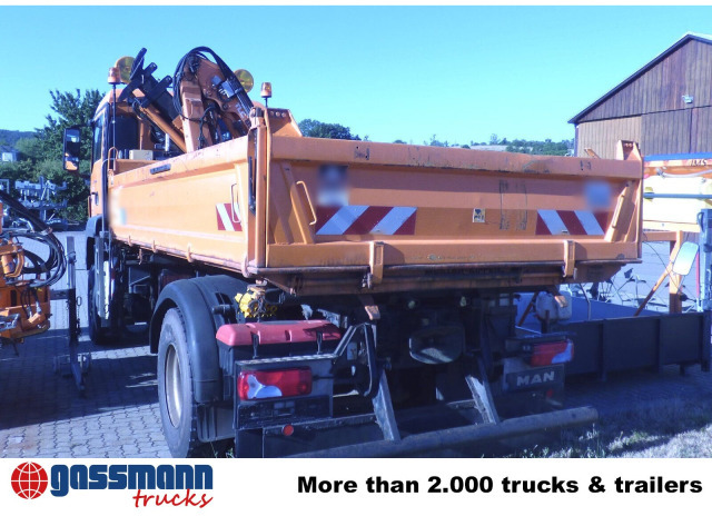 MAN TGS 18.320 4x4 BB, Winterdienstausstattung, Kran - شاحنة قلاب, شاحنة كرين: صورة 2 MAN TGS 18.320 4x4 BB, Winterdienstausstattung, Kran - شاحنة قلاب, شاحنة كرين: صورة 2