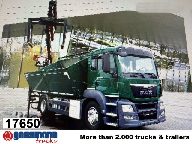 MAN TGS 18.400 4x2 BL, Intarder, Heckkran Terex - شاحنة قلاب, شاحنة كرين: صورة 1 MAN TGS 18.400 4x2 BL, Intarder, Heckkran Terex - شاحنة قلاب, شاحنة كرين: صورة 1