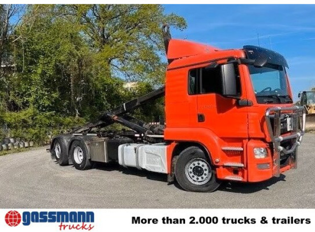 MAN TGS 26.480 6x2-4 BL, Intarder, Lenk-/Liftachse, - شاحنة برافعة خطافية: صورة 2 MAN TGS 26.480 6x2-4 BL, Intarder, Lenk-/Liftachse, - شاحنة برافعة خطافية: صورة 2