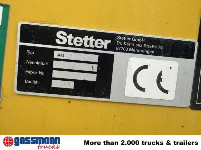 MAN TGS 32.400 8x4 BB, Stetter ca. 9m³ - شاحنة خلاطة خرسانة: صورة 5 MAN TGS 32.400 8x4 BB, Stetter ca. 9m³ - شاحنة خلاطة خرسانة: صورة 5