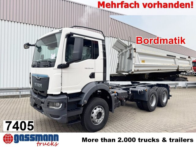 MAN TGS 33.440 6x4 BB, Bordmatik, mehrfach - شاحنة قلاب: صورة 1 MAN TGS 33.440 6x4 BB, Bordmatik, mehrfach - شاحنة قلاب: صورة 1