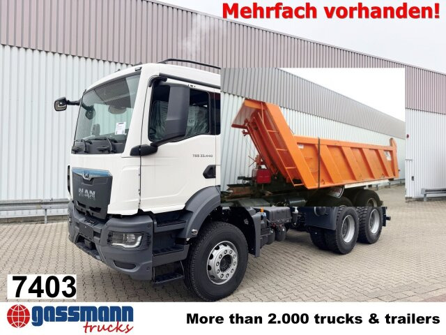 MAN TGS 33.440 BB 6x4, Stahlmulde 12-16m³ - شاحنة قلاب التعدين: صورة 1 MAN TGS 33.440 BB 6x4, Stahlmulde 12-16m³ - شاحنة قلاب التعدين: صورة 1