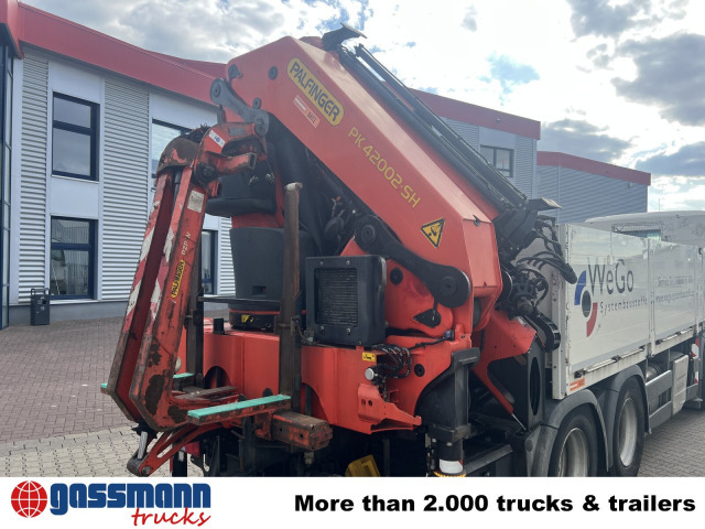 MAN TGS 35.440 8x4 BL, Navi, Heckkran Palfinger - شاحنات مسطحة, شاحنة كرين: صورة 4 MAN TGS 35.440 8x4 BL, Navi, Heckkran Palfinger - شاحنات مسطحة, شاحنة كرين: صورة 4