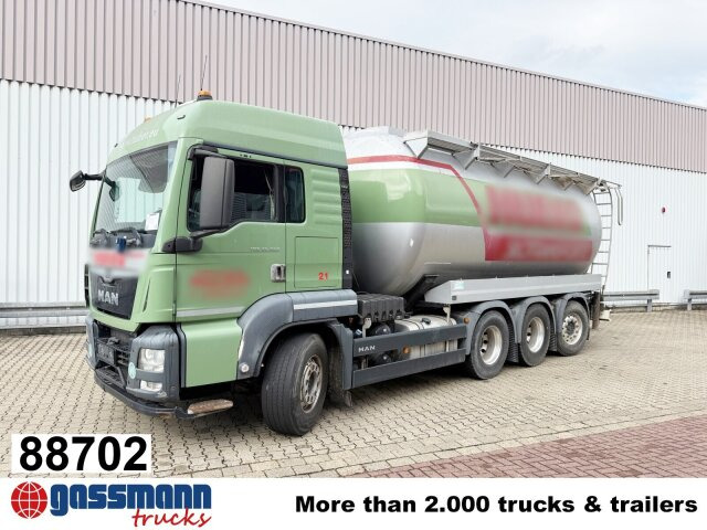 MAN TGS 35.460 8x4-4 BL, Intarder, Lenk/Lift, - شاحنة صهريج: صورة 1 MAN TGS 35.460 8x4-4 BL, Intarder, Lenk/Lift, - شاحنة صهريج: صورة 1