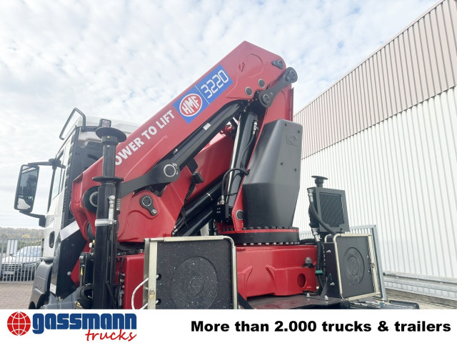 MAN TGS 35.480 8X4 BL, Intarder, Kran HMF 3220-K6, - شاحنة برافعة خطافية, شاحنة كرين: صورة 2 MAN TGS 35.480 8X4 BL, Intarder, Kran HMF 3220-K6, - شاحنة برافعة خطافية, شاحنة كرين: صورة 2