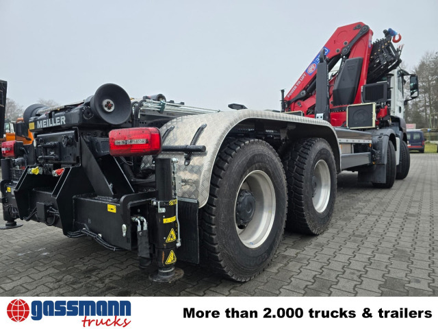 MAN TGS 35.480 8X4 BL, Intarder, Kran HMF 3220-K6, - شاحنة برافعة خطافية, شاحنة كرين: صورة 2 MAN TGS 35.480 8X4 BL, Intarder, Kran HMF 3220-K6, - شاحنة برافعة خطافية, شاحنة كرين: صورة 2