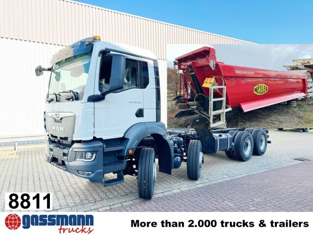 MAN TGS 35.480 8x6H BL CH, HydroDrive, Navi, Meiller - شاحنة قلاب التعدين: صورة 1 MAN TGS 35.480 8x6H BL CH, HydroDrive, Navi, Meiller - شاحنة قلاب التعدين: صورة 1