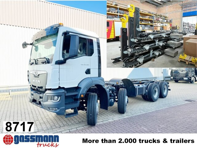 MAN TGS 35.480 8x6H BL CH, HydroDrive, Navi, - شاحنة برافعة خطافية: صورة 1 MAN TGS 35.480 8x6H BL CH, HydroDrive, Navi, - شاحنة برافعة خطافية: صورة 1