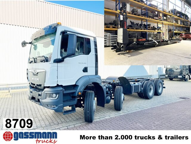 MAN TGS 35.480 8x6H BL CH, HydroDrive, Navi, - شاحنة برافعة خطافية: صورة 1 MAN TGS 35.480 8x6H BL CH, HydroDrive, Navi, - شاحنة برافعة خطافية: صورة 1