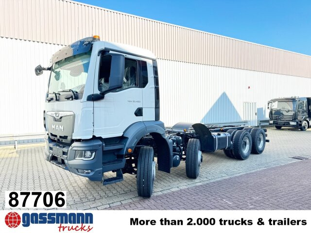 MAN TGS 35.480 8x6H BL CH, HydroDrive, Navi, - شاحنة بهيكل معدني للمقصورة: صورة 1 MAN TGS 35.480 8x6H BL CH, HydroDrive, Navi, - شاحنة بهيكل معدني للمقصورة: صورة 1