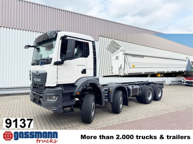 MAN TGS 35.480 8x8 BB CH, Hohe Bauart, Nebenantrieb - شاحنة قلاب: صورة 1 MAN TGS 35.480 8x8 BB CH, Hohe Bauart, Nebenantrieb - شاحنة قلاب: صورة 1