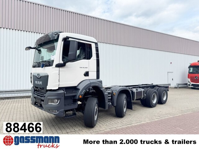 MAN TGS 35.480 8x8 BB CH, Hohe Bauart, Nebenantrieb - شاحنة بهيكل معدني للمقصورة: صورة 1 MAN TGS 35.480 8x8 BB CH, Hohe Bauart, Nebenantrieb - شاحنة بهيكل معدني للمقصورة: صورة 1