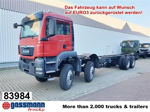 MAN TGS 41.480 8X6 BB - شاحنة بهيكل معدني للمقصورة: صورة 1 MAN TGS 41.480 8X6 BB - شاحنة بهيكل معدني للمقصورة: صورة 1