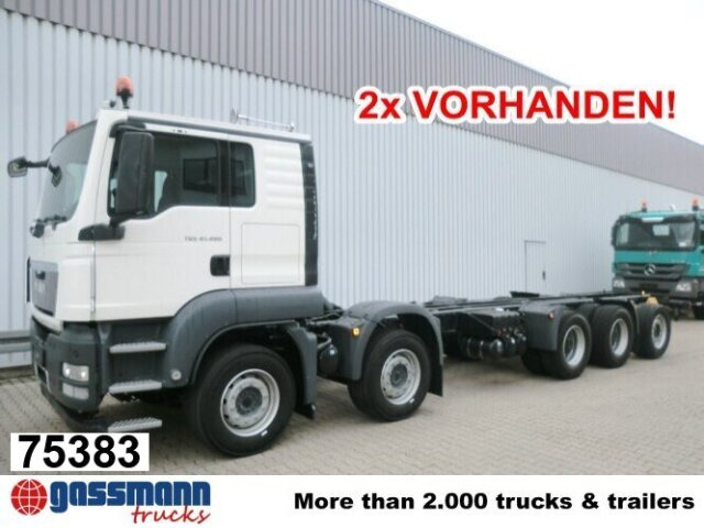 MAN TGS 50.480 BB 10x4, 2x VORHANDEN! - شاحنة بهيكل معدني للمقصورة: صورة 1 MAN TGS 50.480 BB 10x4, 2x VORHANDEN! - شاحنة بهيكل معدني للمقصورة: صورة 1