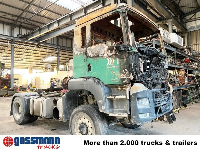 MAN TGS18.480 4x4 BLS, SCHALTGETRIEBE, BRANDSCHADEN - نقل الحركة - شاحنة: صورة 4 MAN TGS18.480 4x4 BLS, SCHALTGETRIEBE, BRANDSCHADEN - نقل الحركة - شاحنة: صورة 4