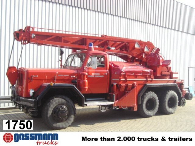 Magirus Deutz MAGIRUS URANUS 250D22 KW 16 Feuerwehr Kranwagen - شاحنة حريق, شاحنة كرين: صورة 1 Magirus Deutz MAGIRUS URANUS 250D22 KW 16 Feuerwehr Kranwagen - شاحنة حريق, شاحنة كرين: صورة 1