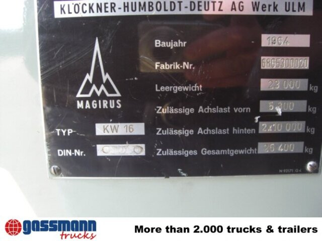 Magirus Deutz Magirus Uranus 250D 22 KW16 - شاحنة حريق, شاحنة كرين: صورة 4 Magirus Deutz Magirus Uranus 250D 22 KW16 - شاحنة حريق, شاحنة كرين: صورة 4