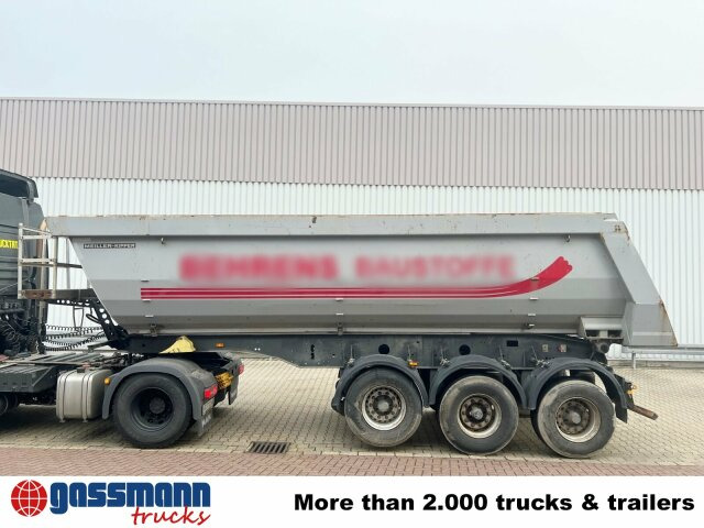 Meiller MHPS 12/27, Stahlmulde ca. 26m³, Liftachse - نصف مقطورة قلابة: صورة 4 Meiller MHPS 12/27, Stahlmulde ca. 26m³, Liftachse - نصف مقطورة قلابة: صورة 4