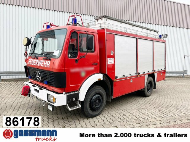 Mercedes-Benz 1219 AF 4x4, Rüstwagen, Seilwinde, - شاحنة حريق: صورة 1 Mercedes-Benz 1219 AF 4x4, Rüstwagen, Seilwinde, - شاحنة حريق: صورة 1