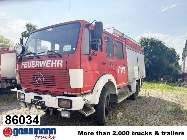 Mercedes-Benz 1222 AF 4x4 Doka, TLF 16/25 - شاحنة حريق: صورة 1 Mercedes-Benz 1222 AF 4x4 Doka, TLF 16/25 - شاحنة حريق: صورة 1