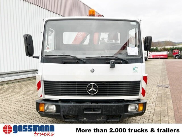 شاحنة قلاب, شاحنة كرين Mercedes-Benz 811 K 4x2 mit Kran Fassi F65A.21 (BJ.2009): صورة 9
