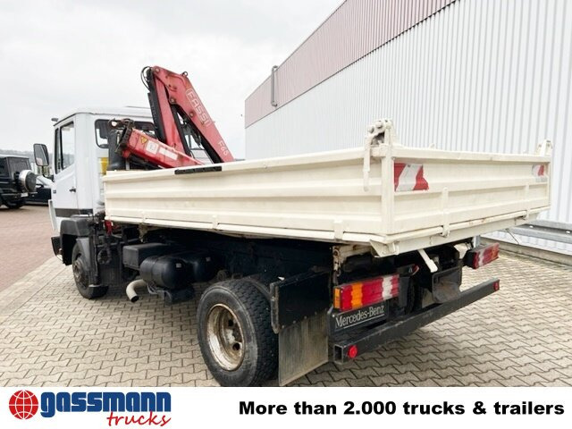 شاحنة قلاب, شاحنة كرين Mercedes-Benz 811 K 4x2 mit Kran Fassi F65A.21 (BJ.2009): صورة 13