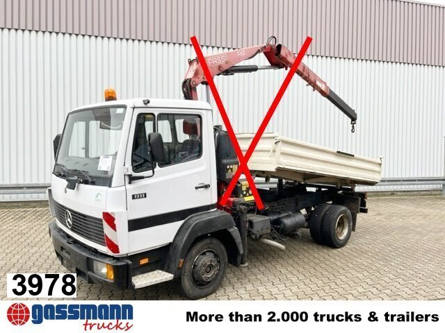 Mercedes-Benz 811 K 4x2 - شاحنة قلاب: صورة 1 Mercedes-Benz 811 K 4x2 - شاحنة قلاب: صورة 1