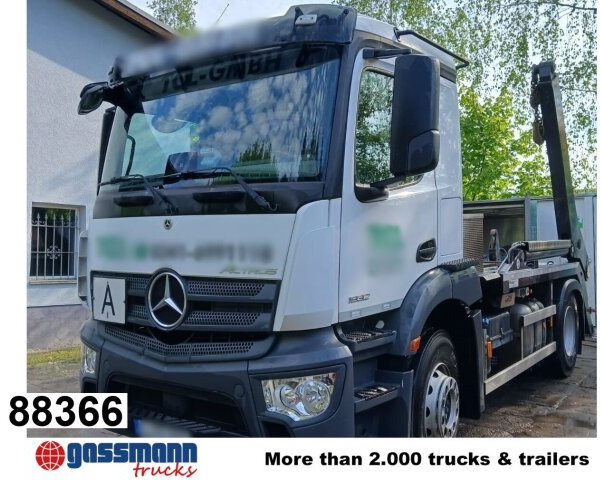 Mercedes-Benz Actros 1832 L 4x2, Navi, MultimediaCockpit, Funk - شاحنة لودر انزلاقي: صورة 1 Mercedes-Benz Actros 1832 L 4x2, Navi, MultimediaCockpit, Funk - شاحنة لودر انزلاقي: صورة 1