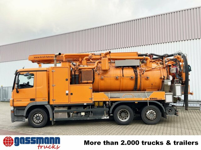Mercedes-Benz Actros 2544 L 6x2, Lenkachse, Kroll - سياره كنس شوارع: صورة 3 Mercedes-Benz Actros 2544 L 6x2, Lenkachse, Kroll - سياره كنس شوارع: صورة 3