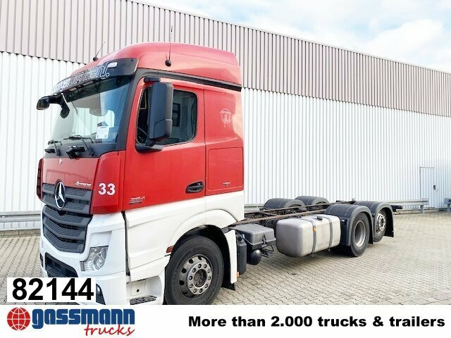 Mercedes-Benz Actros 2545 L 6x2, StreamSpace, Liftachse, - شاحنة بهيكل معدني للمقصورة: صورة 1 Mercedes-Benz Actros 2545 L 6x2, StreamSpace, Liftachse, - شاحنة بهيكل معدني للمقصورة: صورة 1