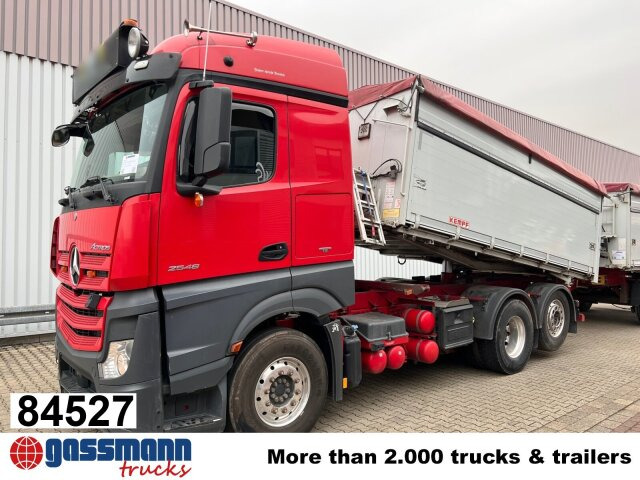 Mercedes-Benz Actros 2548 L 6x2, Retarder, Liftachse, - شاحنة قلاب: صورة 1 Mercedes-Benz Actros 2548 L 6x2, Retarder, Liftachse, - شاحنة قلاب: صورة 1
