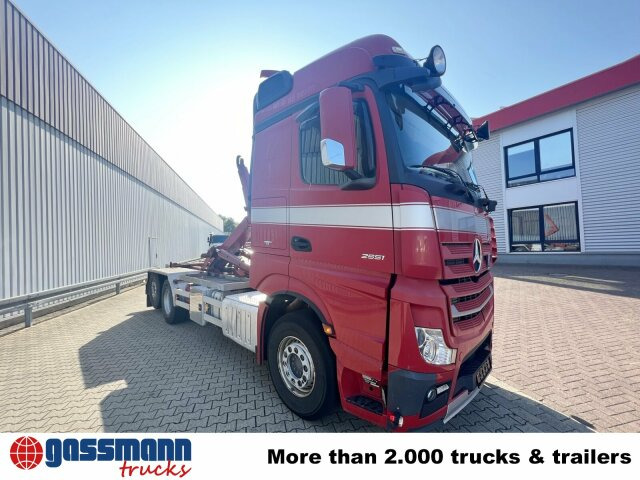 شاحنة برافعة خطافية Mercedes-Benz Actros 2551 L 6x2/46, Retarder, Liftachse,: صورة 9 شاحنة برافعة خطافية Mercedes-Benz Actros 2551 L 6x2/46, Retarder, Liftachse,: صورة 9